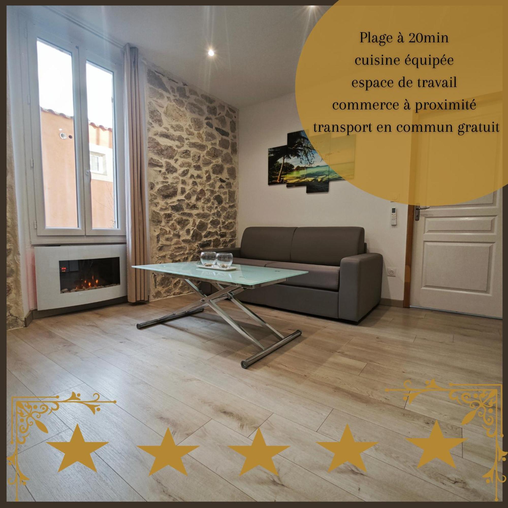 Appartement Tout Confort A 2 Pas Du Centre Ville Aubagne Exteriér fotografie